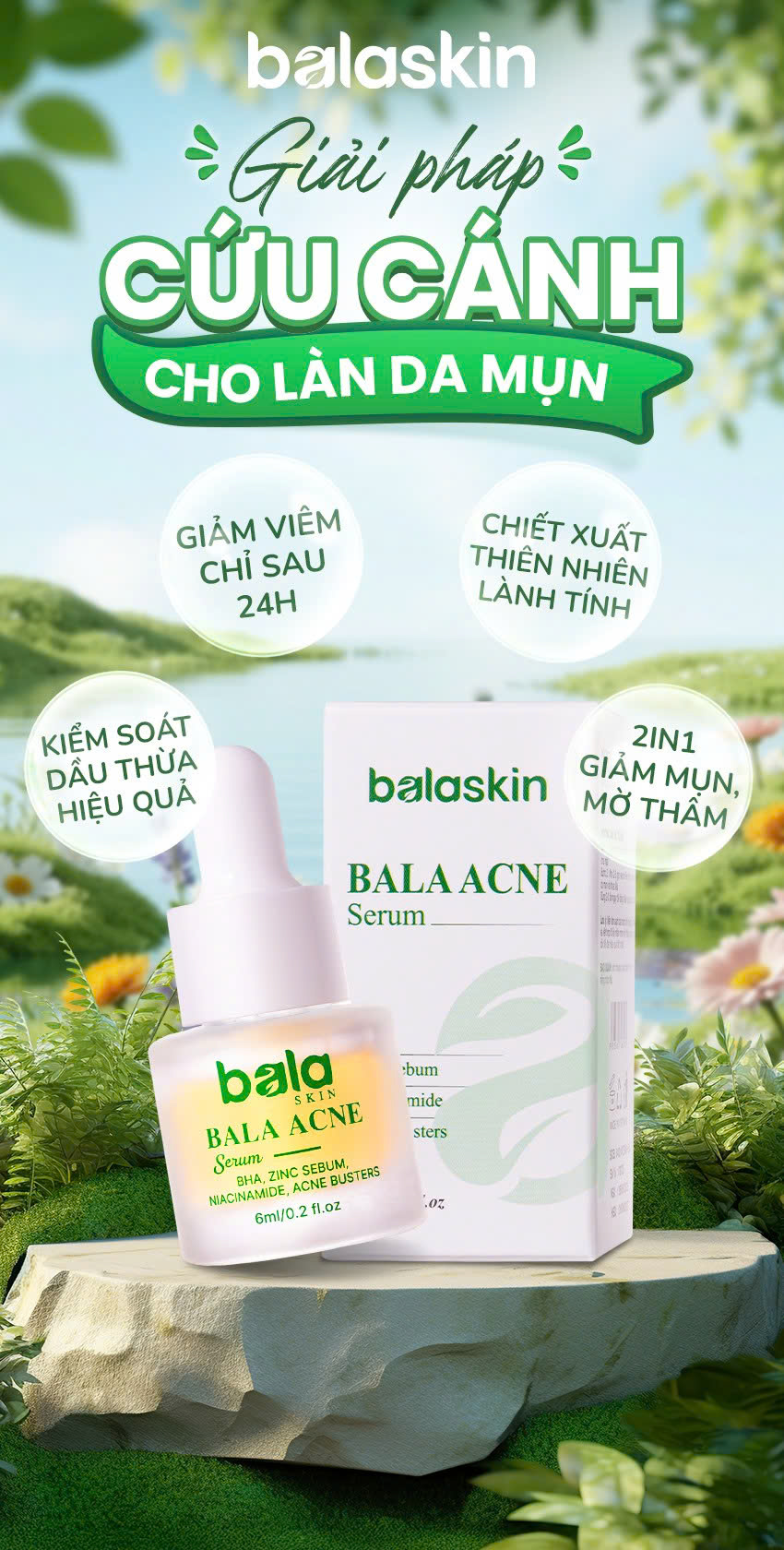 Gel trị mụn Bala Skin